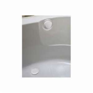 Geberit 150.156.DY.1 Bath Waste and Overflow Drain, Polypropylene, White