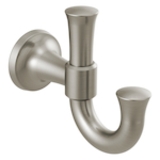 DELTA® 75635-SS Dorval™ Robe Hook, 3-3/4 in OAH x 1.88 in OAW x 4.38 in OAD, Stainless