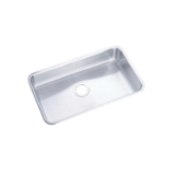 Elkay® PODUH2816 Pursuit™ Outdoor Sink, Rectangle Shape, 30-1/2 in W x 18-1/2 in D x 7-1/2 in H, Under Mount, Stainless Steel, Luster Highlighted Satin