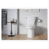 Kohler® 20204-0 Betello® Toilet Tank with ContinuousClean Technology, 1.28 gpf, Left Hand Trip Lever Flush, White