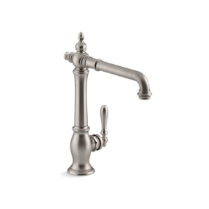 Kohler® 99266-VS Artifacts® Single-Handle Kitchen Sink Faucet, Vibrant Stainless