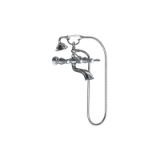 Moen® S22110 Weymouth™ Wall Mount Tub Filler Faucet, 2 gpm Flow Rate, 8 in Center, Chrome, 2 Handles