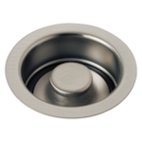 Brizo® 69070-SS Kitchen Disposal and Flange Stopper, 4-1/2 in Nominal, 4-1/2 in OAL, Brass, Stainless Steel