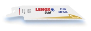 Lenox® Gold® 21063676GRC Reciprocating Saw Blade, 6 in L x 7/16 in W, 6 TPI, Bi-Metal Body