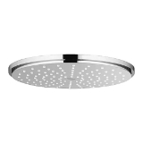 GROHE 28373BE0 Shower Head, Rainshower™ Cosmopolitan 210, 2.5 gpm Flow Rate, 1 Spray, Ceiling Mount, 8-1/4 in Head, Polished Nickel