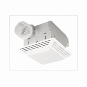 Broan® 678 Ventilation Fan, 42.4 W Fixture, 120 VAC, Polymer Housing