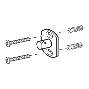 DELTA® RP61122 Addison® Anchor Kit, Chrome