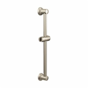 Moen® A735BN Slide Bar, 30 in L Bar, Metal, Brushed Nickel
