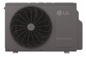 LG KUSXE241A CV Series Single Zone Heat Pump Outdoor Unit, 24,000 BTU, R32