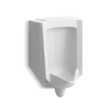 Kohler® 4991-ER-0 Bardon™ High Efficiency Washdown Urinal, 0.125/1 gpf Flush Rate, Rear Spud, Wall Mount, White