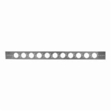 Sioux Chief 521-360 Stub Out Bracket, 1.334 in Hole, 25 lb, Steel, Galvanized