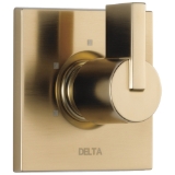 DELTA® T11853-CZ 2-Port 3-Setting Diverter Trim, Champagne Bronze