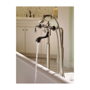 Brizo® RP73766PN Tub Filler Riser, Solid Brass, Polished