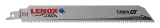 Lenox® LAZER CT™ 2014225 Straight Back Reciprocating Saw Blade, 9 in L x 1 in W, 8, Steel Body, Universal/Toothed Edge Tang