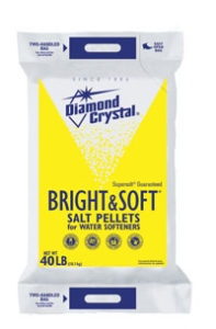 1251 Diamond Crystal® BRIGHT  SOFT® Salt Pellets, 50lb