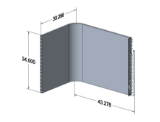 ALLIED™ 16W29 LB-111915A Condenser Coil Assembly
