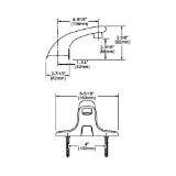 Elkay® LK737AC Touchless Lavatory Faucet, Polished Chrome, 0.5 gpm Flow Rate