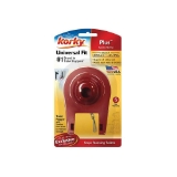 Korky® 2001BP Premium Universal Flapper, Rubber, Red