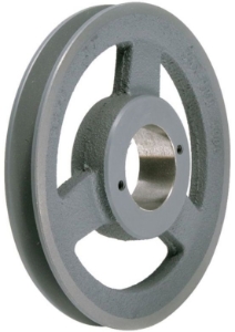 ALLIED™ 29W68 Single Groove V-Belt Blower Pulley, Bushed Bore, 1/2 in Dia Bore, 4-3/4 in OD