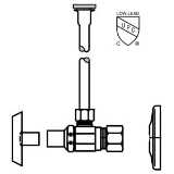 McGuire™ LF2166CCLK Standard Closet Supply Kit