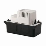 Little Giant® 554531 VCMX High Capacity Condensate Removal Pump, 3/8 in Barb Outlet, 21 ft Shutoff Head, 75 W Power Rating