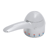 GROHE 47489000 Lever Handle, StarLight® Polished Chrome