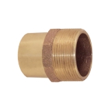 EPC 10034422 47042 Solder Male Street Adapter, 3 in Nominal, C x Male End Style, Cast Brass