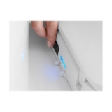Kohler® 5589-0 Purefresh® Nightlight Toilet Seat with Lid, Round Bowl, Closed Front, Polypropylene, White, Quick Release Hinge