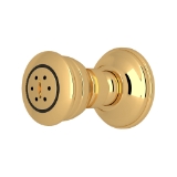 Rohl® 1095/8IB Transitional Round Body Spray, Wall Mounting, Italian Brass