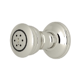 Perrin & Rowe 1095/8PN Cross Collection Single-Function Body Spray, Wall Mounting, Satin Nickel