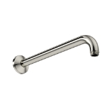 Perrin & Rowe 1120/12PN Cross Collection Wall Mount Shower Arm Ceiling, Satin Nickel