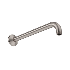 Perrin & Rowe 1120/12STN Cross Collection Wall Mount Shower Arm Ceiling, Satin Nickel