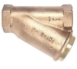 Apollo™ 5900502 59 Heavy Pattern Wye Strainer, 1 in Nominal, 4-3/4 in OAL, FNPT Connection, PTFE Softgoods