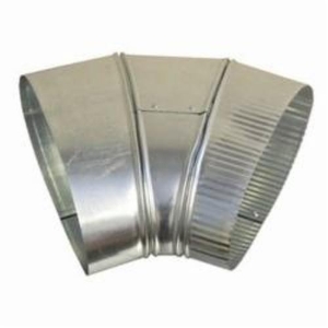 Snappy™ 6036-6 Oval Flat Angle, 6 in, 45 deg, Galvanized, Steel