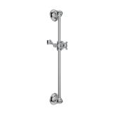 Perrin & Rowe® 1201APC Arcana Slide San Giovanni Holborn Shower, 24 in OAL, Brass, Polished Chrome