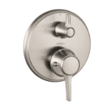 Hansgrohe 15753821 Thermostatic Trim, Brushed Nickel