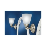 Moen® YB2261BN 1-Globe Bath Light, Brantford™, 120 VAC, Brushed Nickel