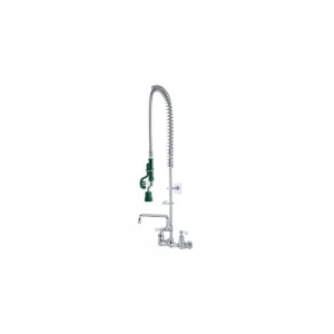 Krowne 17-109WL Royal Series 8 Center Wall Mount Pre-rinse with Add-on Faucet 12 Spout Low Lead