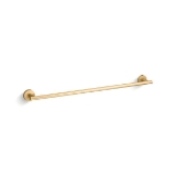 Kohler® 27287-2MB Elate® Towel Bar, 24 in L Bar, 2 in OAH x 2-3/4 in OAD, Zinc, Vibrant® Brushed Moderne Brass