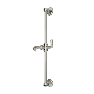 Perrin & Rowe® 1230PN Palladian Slide San Giovanni Holborn Shower, 23-13/16 in OAL, Brass, Polished Nickel