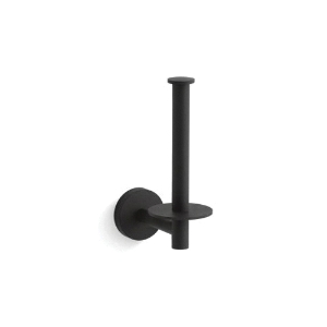 Kohler® 27293-BL Elate® Vertical Toilet Paper Holder, 6-5/16 in H, Zinc, Matte Black