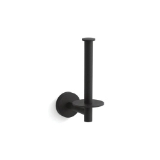 Kohler® 27293-BL Elate® Vertical Toilet Paper Holder, 6-5/16 in H, Zinc, Matte Black