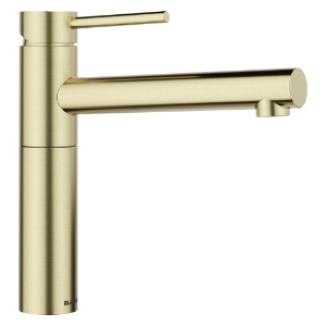 Blanco 527571 Bar Faucet, Alta II, Satin Gold, 1 Handle, 1.5 gpm