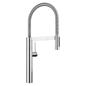 Blanco 527473 Culina II Semi-Pro Kitchen Faucet, 1.5 gpm Flow Rate, Chrome, 1 Handle, 1 Faucet Hole, Commercial