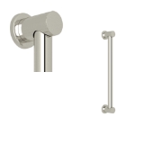 Perrin & Rowe 1265PN Lombardia® Decorative Grab Palladian, 18 in L, Polished Nickel, Solid Brass