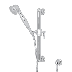 Perrin & Rowe® 1282APC Palladian Handshower Hand Set, 1-Function Shower Head, 1.8 gpm Flow Rate, Polished Chrome