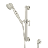 Perrin & Rowe® 1282PN Palladian Handshower Hand Set, 1-Function Shower Head, 1.8 gpm Flow Rate, 59 in L Hose, Polished Nickel