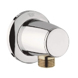 GROHE 28459BE0 Movario® Shower Outlet Elbow, 1/2 in, FNPT, Brass, Polished Nickel