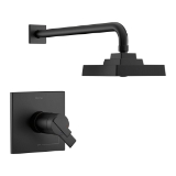 DELTA® T17T267-BL 17T Volume Control Shower Trim, 1.75 gpm Shower, Matte Black