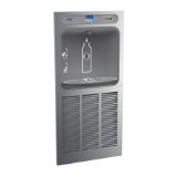 Elkay® EZWSGRN8K EZH2O® Non-Filtered Bottle Filling Station With Green Chiller, 115 VAC, 260 W, 60 Hz, 1 Station